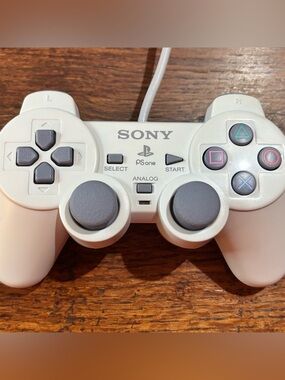 Sony PS One  Wired Analog  Controller PlayStation -  Tested And Working